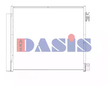 AKS DASIS 072058n -  Конденсатор, кондиционер